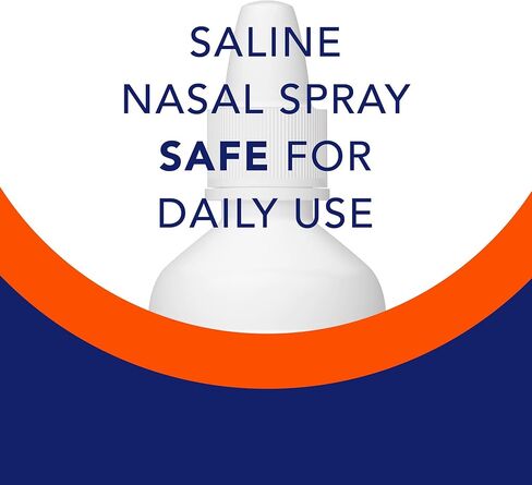 Premium Saline Nasal Moisturizing Spray, Instantly Soothing Nose Spray, Non-Medicated Relief, Relieves Dryness in Saudi Arabia