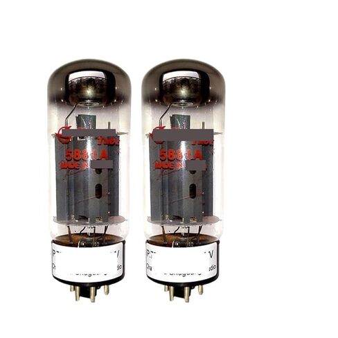 أنبوب 5881A يستبدل 6L6 6L6GC 6L6WGC 6P3S 6L6WGB 5881WXT يدعم رباعي الاتجاهات (4 قطع رباعية متطابقة) in Kuwait