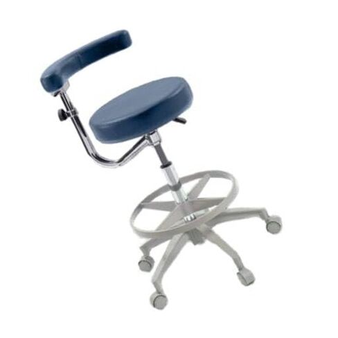 Premium Plus WIN2103-DBLUE Assistant Stool Ultra Stable Base Adjustable Height Dark Blue in Saudi Arabia