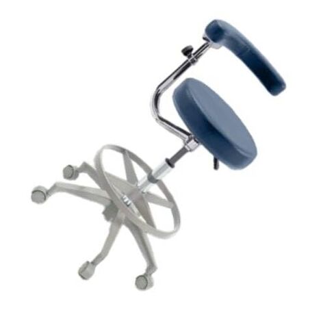 Premium Plus WIN2103-DBLUE Assistant Stool Ultra Stable Base Adjustable Height Dark Blue in Saudi Arabia