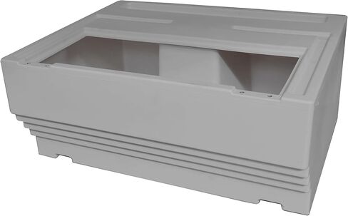 طقم وسائد مقعد بونتون من سلسلة بريميوم مقاس 28 بوصة مع قاعدة 3000-ABEC-3009-AB رمادي/أحمر/فحمي in Kuwait