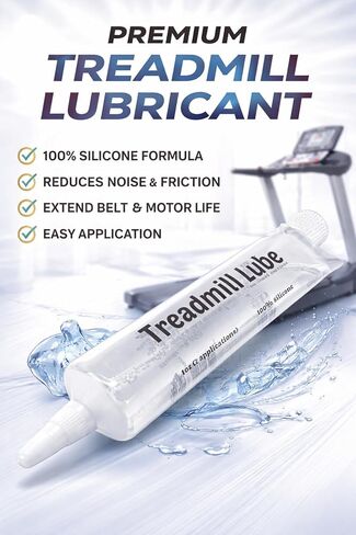 TreadLife Fitness 100% Silicone Treadmill Lube - 1oz - Instructions on Back in Saudi Arabia