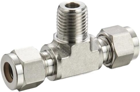 5Pcs/Lot MBT 1/8 1/4 3/8 1/2 Coupling Connector Male Branch Tee Stainless Steel 316L Tube Plumbing Fitting(MBT-8 8mm,NPT 1-2) in Kuwait