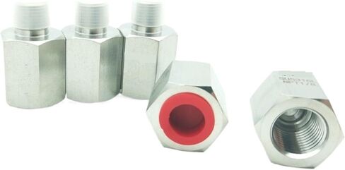 5Pcs/Lot =RA NPT 1/8 1/4 3/8 1/2 3/4 1 Reducing Adaptor Stainless Steel 316L 3000 Psi Plumbing Fitting=(RA-08-02 1 1-4NPT) in Kuwait