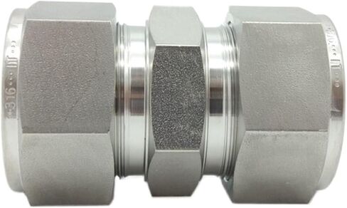 5PCS/lot U Type Equal Union Fitting High pressure 3000PSI Stainless Steel SS316L for Oil Air Water Anticorrisve(U-18-0 18mm) in Kuwait