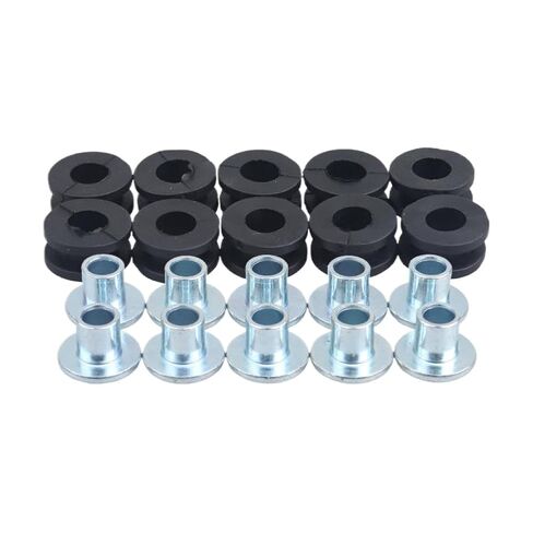 Motorcycle Rubber Grommets Bolt Kit Pressure Relief Cushion Accessory M6 Compatible with YZF CBR in Saudi Arabia