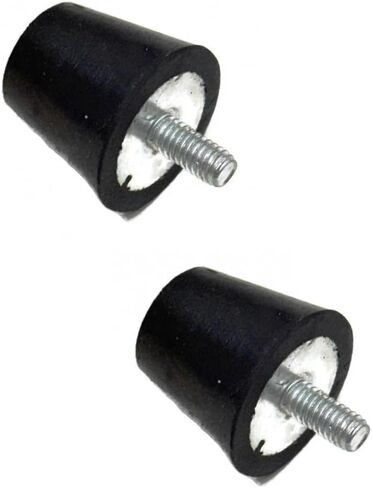 (2) 3/4" Stud 5/16-18 Suspension Rubber Bump Stops Axle Snubbers Jounce Bumpers in Saudi Arabia