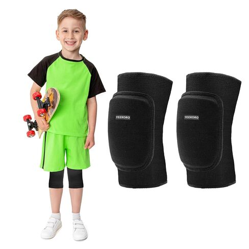 Kids Knee Pads – High-Density Thicken Sponge Padding, Anti-Slip Breathable Knee Pads Knee Sleeves for Skateboard Cycling Bike Volleyball Running Dance, Knee Support Gear in Kuwait