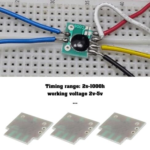 Create idea 20pcs IC Delay Trigger Timing Chip Module 2s - 1000h for Electronics Manufacturing Industrial Control in Saudi Arabia