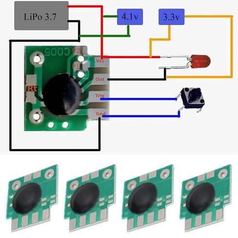 Create idea 20pcs IC Delay Trigger Timing Chip Module 2s - 1000h for Electronics Manufacturing Industrial Control in Saudi Arabia