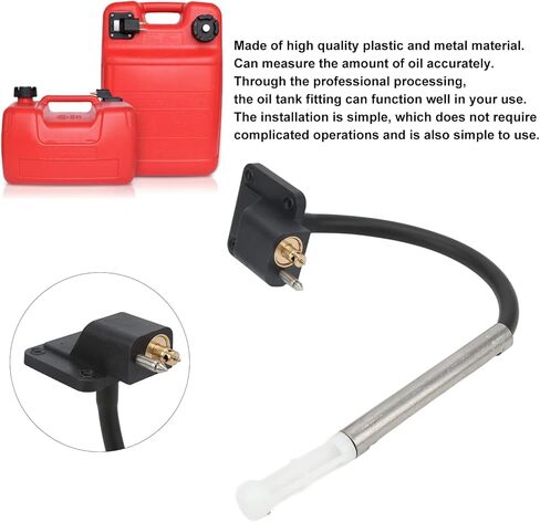 Marine Fuel Tank Connector Fitting Plastic & Metal Portable Fuel Connector for 12L & 24L Boat Outboard Engines, long lasting Marine Accessory for Fuel Tanks in Kuwait