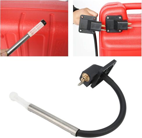 Marine Fuel Tank Connector Fitting Plastic & Metal Portable Fuel Connector for 12L & 24L Boat Outboard Engines, long lasting Marine Accessory for Fuel Tanks in Kuwait