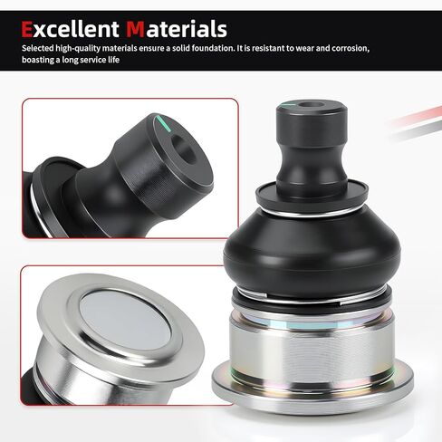 2PCs Lower Swing Arm Ball Joints For Yamaha Grizzly 660 4x4 YFM660F 2002-2008 5KM-23579-00-00 in Saudi Arabia