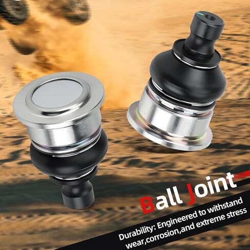 2PCs Lower Swing Arm Ball Joints For Yamaha Grizzly 660 4x4 YFM660F 2002-2008 5KM-23579-00-00 in Saudi Arabia