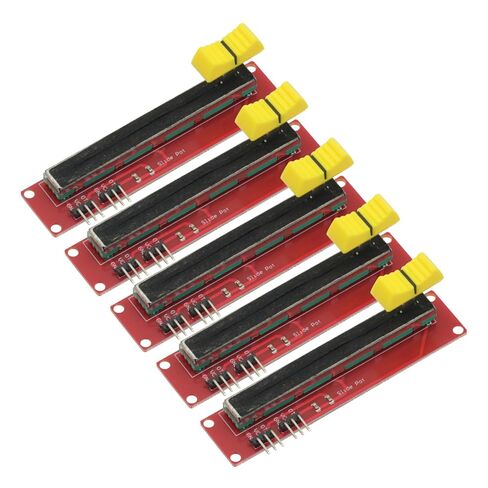 5PCS 10K Slide Potentiometer Switch Slide Block Module,10K Llinear Potentiometer for Arduino MCU ARM AVR Electronic Block in Saudi Arabia
