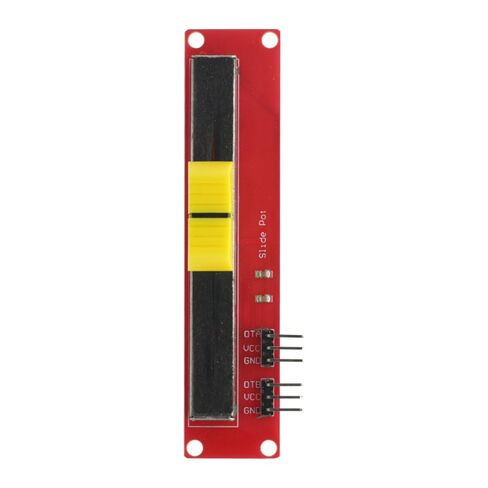 5PCS 10K Slide Potentiometer Switch Slide Block Module,10K Llinear Potentiometer for Arduino MCU ARM AVR Electronic Block in Saudi Arabia