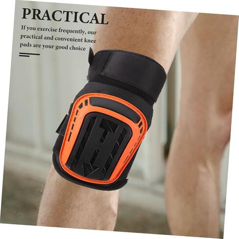 1 Pair Thick Padded Knee Brace for Roller Skating Cycling and Sports Comfortable Collision Protection Sleeve for Badminton Dance Yoga and More Portable Knee Cover for All in Saudi Arabia