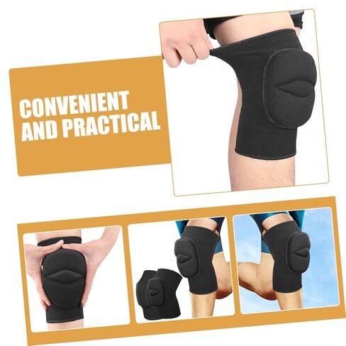 Portable Pad Thickened Sponge Brace for Wrestling Yoga and Daily Activities Shock Absorption Support for Weak and Injured Knees Comfortable and Durable Design in Saudi Arabia