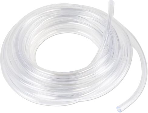 10 Feet - 1/4" ID x 3/8" OD Clear Vinyl Tubing, Translucent Plastic PVC Tubing Hose Pipe for Water Air Pump in Saudi Arabia
