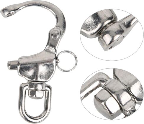 316 Stainless Steel, Climbing Quick Release snap Hook with high Strength, Unique snap, for Outdoor Camping Mountaineering, Small and Lightweight in Saudi Arabia