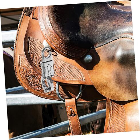 VALICLUD Quick Release Hook Snap Secure Lock Equestrian Metal Clip for Horse Tack Zinc Alloy Design Easy to Use Spring Clip for Leash and Cycling in Saudi Arabia