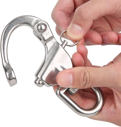 316 Stainless Steel, Climbing Quick Release snap Hook with high Strength, Unique snap, for Outdoor Camping Mountaineering, Small and Lightweight in Saudi Arabia