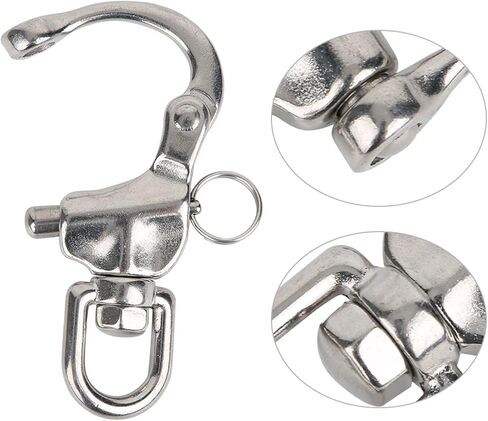 316 Stainless Steel, Climbing Quick Release snap Hook with high Strength, Unique snap, for Outdoor Camping Mountaineering, Small and Lightweight in Saudi Arabia