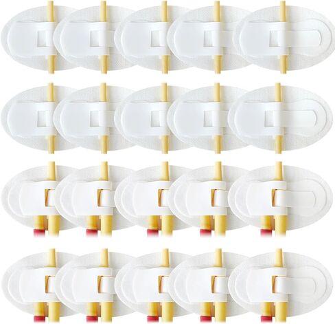Foley Catheter Stabilization Device 20Pcs Urinary Leg Bag Legband Catheter Tube Holder Adhesive Catheter Securement Device Urinary Catheter Hook and Loop Fixing Device Accessories in Kuwait