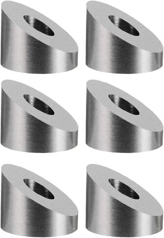 6 Pieces Angle Washer with 1/4" Inside Diameter Accessories Replacement 30 in Kuwait