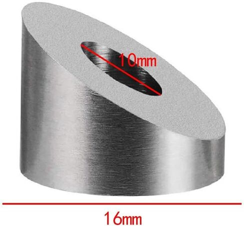 6 Pieces Angle Washer with 1/4" Inside Diameter Accessories Replacement 30 in Kuwait