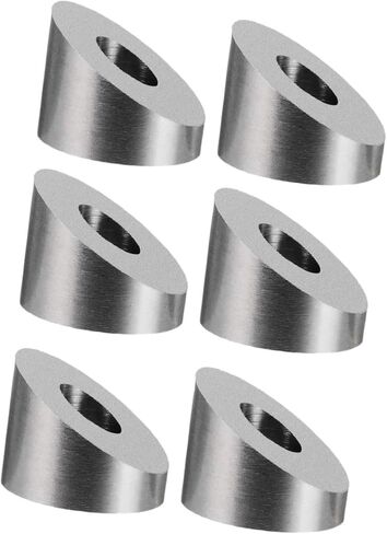 6 Pieces Angle Washer with 1/4" Inside Diameter Accessories Replacement 30 in Kuwait
