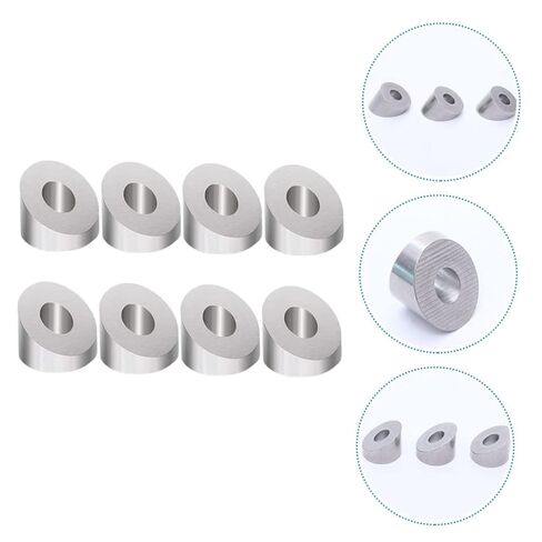 8Pcs Stainless Steel Angle Beveled Washers for Deck Post Base Stair Railing Accessories Easy Install for DIY Cable Railing Projects for Indoor Outdoor Use in Saudi Arabia