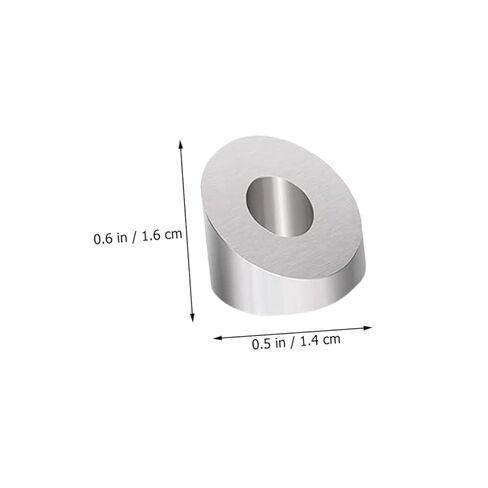 8Pcs Stainless Steel Angle Beveled Washers for Deck Post Base Stair Railing Accessories Easy Install for DIY Cable Railing Projects for Indoor Outdoor Use in Saudi Arabia