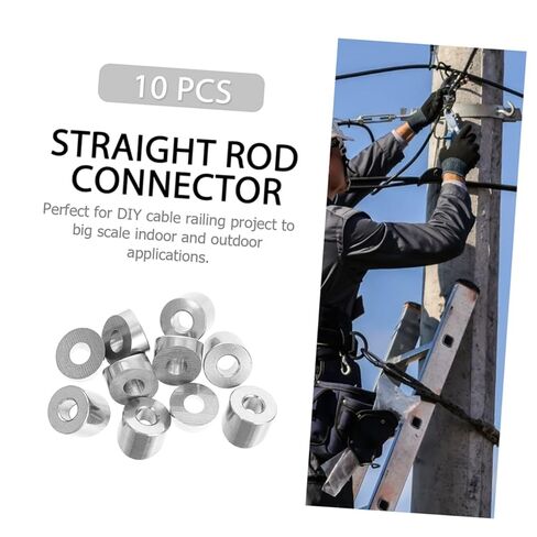 10Pcs Stainless Steel Angle Beveled Washer Kit for Cable Railing Curved Surface Design for Posts for Railing Projects in Kuwait