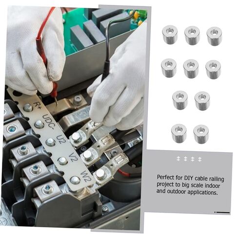 10Pcs Stainless Steel Angle Beveled Washer Kit for Cable Railing Curved Surface Design for Posts for Railing Projects in Kuwait