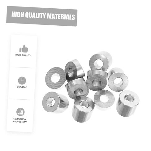 10Pcs Stainless Steel Angle Beveled Washer Kit for Cable Railing Curved Surface Design for Posts for Railing Projects in Kuwait