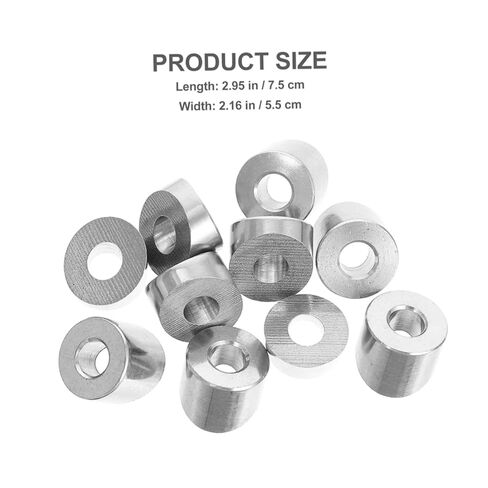 10Pcs Stainless Steel Angle Beveled Washer Kit for Cable Railing Curved Surface Design for Posts for Railing Projects in Kuwait