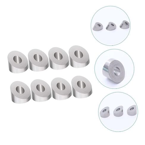 TEHAUX 8Pcs Beveled Washer Kit for Deck Railing System Angle Stainless Steel Washers for Cable Railing Projects Durable Outdoor Accessories for Posts in Saudi Arabia