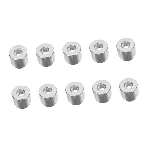 10pcs Stainless Steel Curved Washers for Wire Splice Kit Steel Cable Pergola Hardware in Saudi Arabia