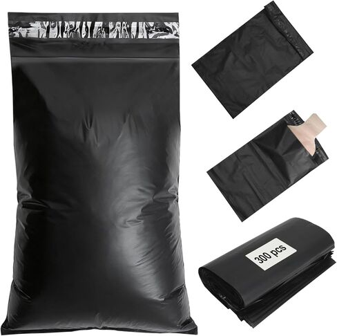 300 قطعة من أكياس فغرة القولون للاستعمال مرة واحدة - أكياس التخلص من فغرة القولون محكمة الغلق ومقاومة للرائحة، مستلزمات فغرة القولون سهلة اللصق للرجال والنساء، مستلزمات فغرة القولون وإكسسوارات لف الفغرة in Kuwait