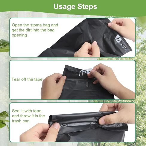 300 قطعة من أكياس فغرة القولون للاستعمال مرة واحدة - أكياس التخلص من فغرة القولون محكمة الغلق ومقاومة للرائحة، مستلزمات فغرة القولون سهلة اللصق للرجال والنساء، مستلزمات فغرة القولون وإكسسوارات لف الفغرة in Kuwait