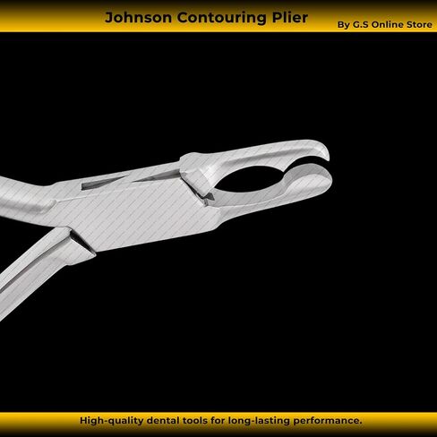 Dental Pliers 114-johnson Contouring Dental Instruments Stainless Steel by G.S Online Store in Saudi Arabia