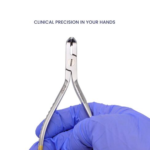 B MED INSTRUMENTS Distal End Cutter TC 5.5" - Tungsten Carbide Orthodontic Wire Cutter - Precision Hard Wire Cutting Pliers for Braces & Archwires - Premium Stainless Steel, Autoclavable in Kuwait