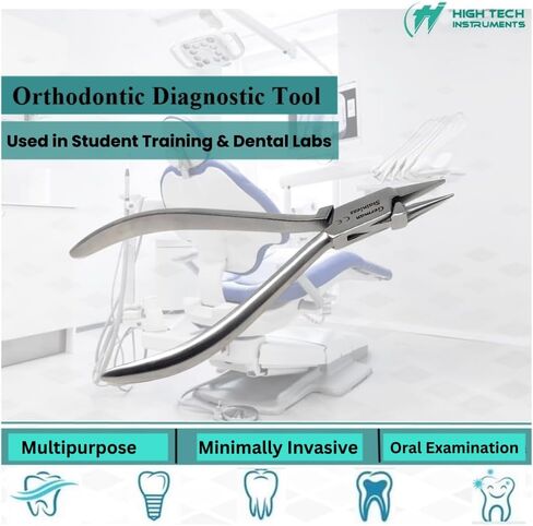 Dental Bird Beak Pliers Orthodontic Angle Wire Bending Instrument Made of Stainless Steel Gripping Pliers Dental Labs in Saudi Arabia