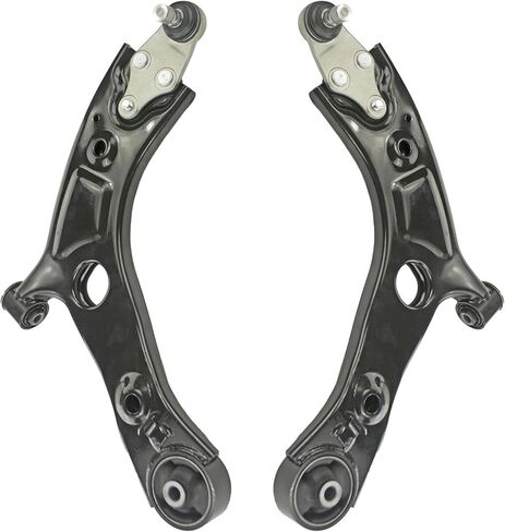 Detroit Axle - Front Lower Control Arms for 2004-2012 Chevy Malibu Pontiac G6 Saturn Aura 2005 2006 2007 2008 2009 2010 2011 2012, Replacement 2 Lower Control Arms Ball Joints Assembly Pair Set in Saudi Arabia