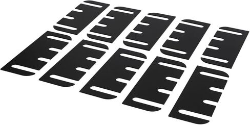 طقم إصلاح مفصلات الباب مع 10 حشوات PVC لملء الفجوات ومحاذاة المفصلات، مقاس 4 × 1.5 بوصة، متوافق مع مفصلات الأبواب القياسية مقاس 4 بوصة in Kuwait