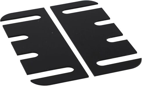 طقم إصلاح مفصلات الباب مع 10 حشوات PVC لملء الفجوات ومحاذاة المفصلات، مقاس 4 × 1.5 بوصة، متوافق مع مفصلات الأبواب القياسية مقاس 4 بوصة in Kuwait