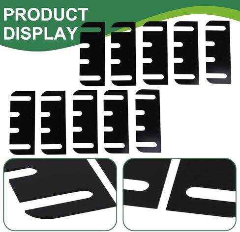 طقم إصلاح مفصلات الباب مع 10 حشوات PVC لملء الفجوات ومحاذاة المفصلات، مقاس 4 × 1.5 بوصة، متوافق مع مفصلات الأبواب القياسية مقاس 4 بوصة in Kuwait