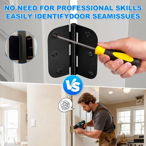 100 Pack Bulk Door Hinge Shims 3.5 Inch, 0.060 Inch Thick, Durable Plastic Spacers for Door Alignment, Fix Sticking & Sagging Doors, Trimmable Gap Filler for Air Leaks in Kuwait