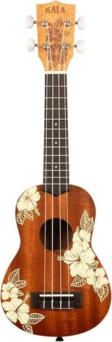 Kala Voyage Collection Hibiscus Soprano Ukulele in Kuwait